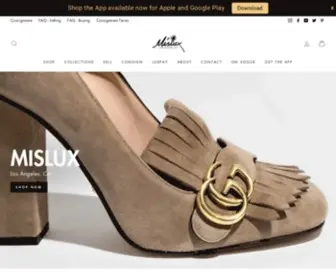 Mislux.com(House of Luxury) Screenshot