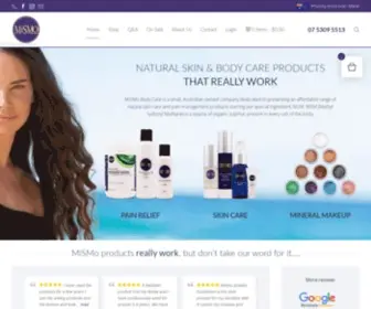 Mismo.com.au(Mismo Body Care) Screenshot