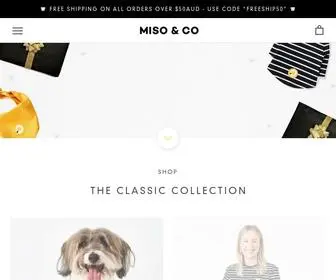 Misoandco.com(MISO & CO) Screenshot