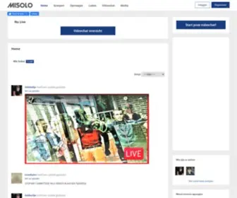 Misolo.com(Make friends all over the world) Screenshot