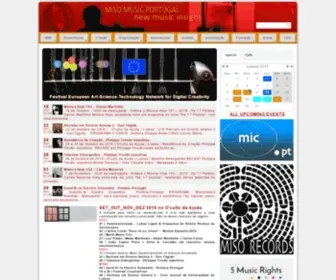 Misomusic.com(Miso Music Portugal) Screenshot