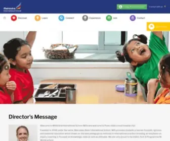 Misp.org(Mahindra International School) Screenshot