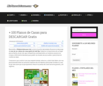 Misplanosdecasas.com(Planos de Casas para descargar GRATIS) Screenshot