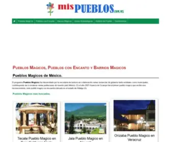 Mispueblos.com.mx(Pueblos Magicos) Screenshot