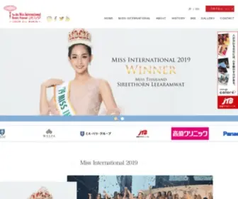 Miss-International.org(Miss International Beauty Pageant 2022) Screenshot