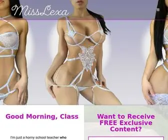 Miss-Lexa.com(Contact Support) Screenshot