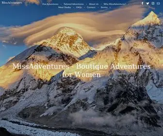 Missadventurestravel.com(MissAdventures Travel) Screenshot