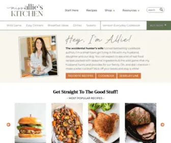 Missallieskitchen.com(Venison Recipes) Screenshot