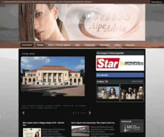 Missalpokadria.com(Miss Alpok Adria online) Screenshot