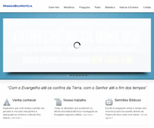 Missaoboanoticia.com.br(Missaoboanoticia) Screenshot