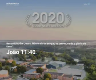 Missaoboanoticia.org.br(Missão Boa Notícia) Screenshot