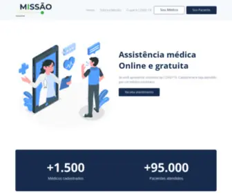 Missaocovid.com.br(Missão Covid) Screenshot