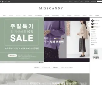 Misscandy.co.kr(★★★) Screenshot