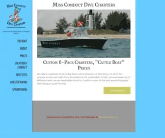 Missconductcharters.com(Missconduct Charters) Screenshot