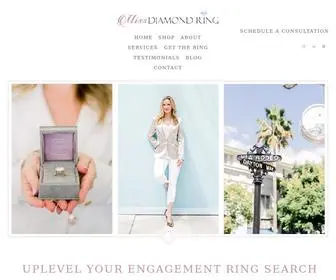 Missdiamondring.com(Miss Diamond Ring) Screenshot