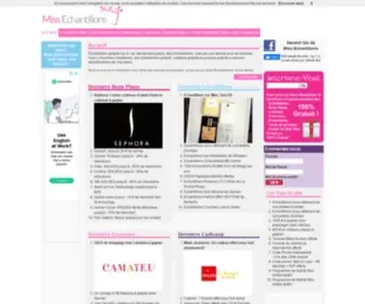 Missechantillons.fr(Echantillons gratuits) Screenshot