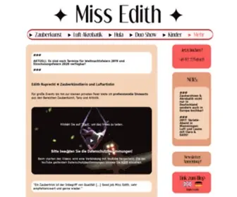 Missedith.de(Zauberei aus Berlin) Screenshot