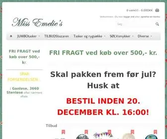 Missemelies.dk(Missemelies) Screenshot