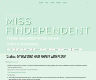 Missfindependentpod.com(MISS FINDEPENDENT) Screenshot