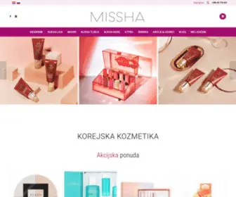 Missha.hr(Korejska kozmetika) Screenshot