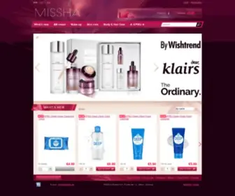 Missha.lv(Official MISSHA Baltics) Screenshot