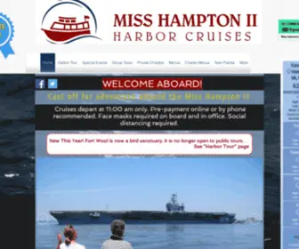 Misshamptoncruises.com(Home) Screenshot