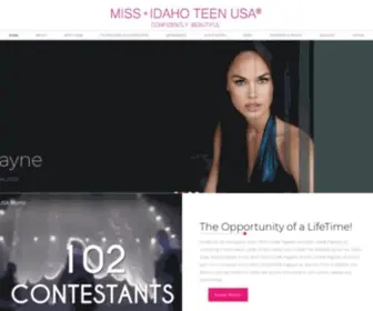 Missidahousa.com(Miss Idaho USA) Screenshot