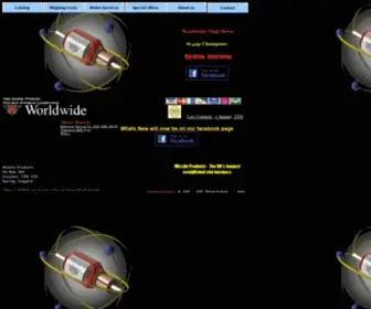 Missile.co.uk(Missile Products the UK's leading supplier of competition slot parts) Screenshot