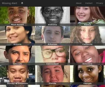 Missingalert.com(Missing Alert) Screenshot