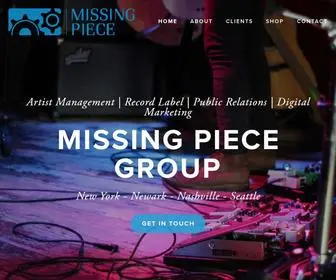 Missingpiecegroup.com(Public Relations) Screenshot