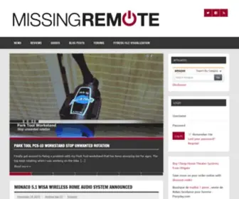 Missingremote.com(Missing Remote) Screenshot