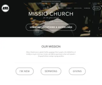 Missiochurch.org(Missio Church) Screenshot