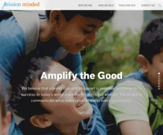 Mission-Minded.com(We believe that a brand) Screenshot