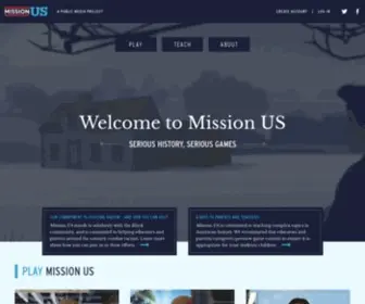 Mission-US.org(MissionUS) Screenshot