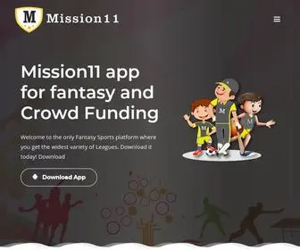 Mission11Fantasy.com(Mission 11 Fantasy) Screenshot