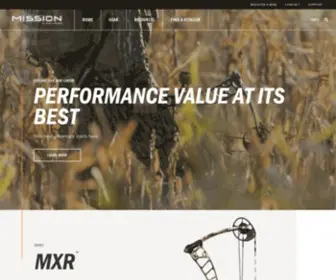 Missionarchery.com(Performance value at its best. Our goal) Screenshot