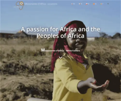 Missionariesofafrica.eu(Missionaries of Africa) Screenshot