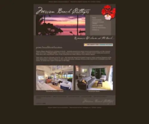 Missionbeachcottages.com.au(Mission Beach Accommodation at Mission Beach Cottages) Screenshot