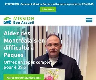 Missionbonaccueil.com(Welcome Hall Mission) Screenshot