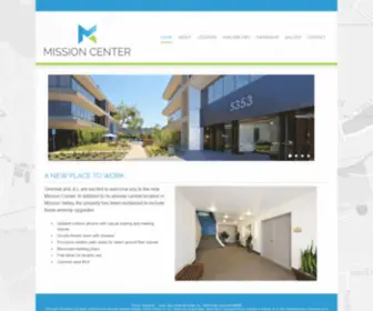 Missioncenteroffice.com(Mission Center Office Park) Screenshot