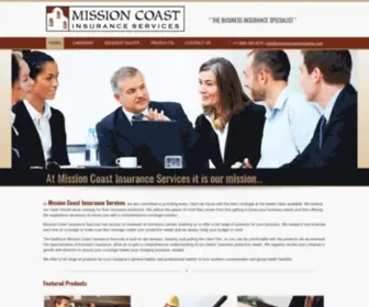 Missioncoastinsurance.com(Mission Coast Insurance Services) Screenshot