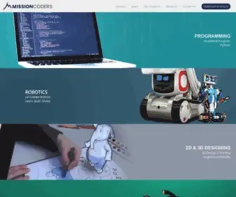 Missioncoders.com(Missioncoders) Screenshot