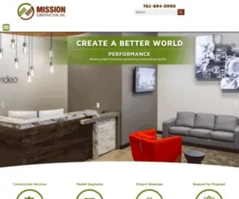 Missionconstruction.com(Mission Construction) Screenshot