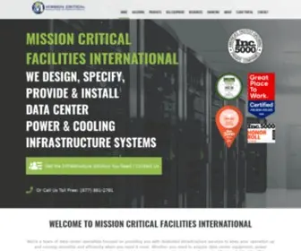 Missioncriticalgroup.com(Mission Critical Facilities International) Screenshot