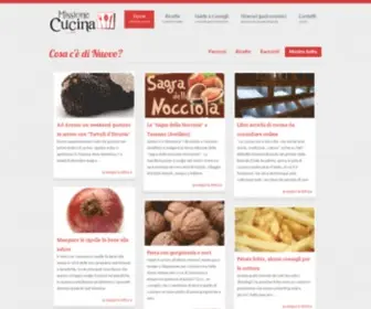 Missionecucina.it(Blog di Ricette di Cucina ed Itinerari Gastronomici) Screenshot