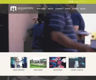 Missionhillschurch.com(Mission Hills Church) Screenshot