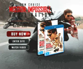 Missionimpossiblemovie.com.au(Mission) Screenshot