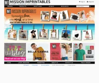 Missionimprintables.com(Mission Imprintables) Screenshot
