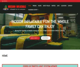 Missioninflatable.co.nz(Mission Inflatable) Screenshot