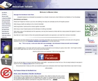 Missionislam.com(Mission Islam) Screenshot